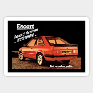 FORD ESCORT XR3 - advert Magnet